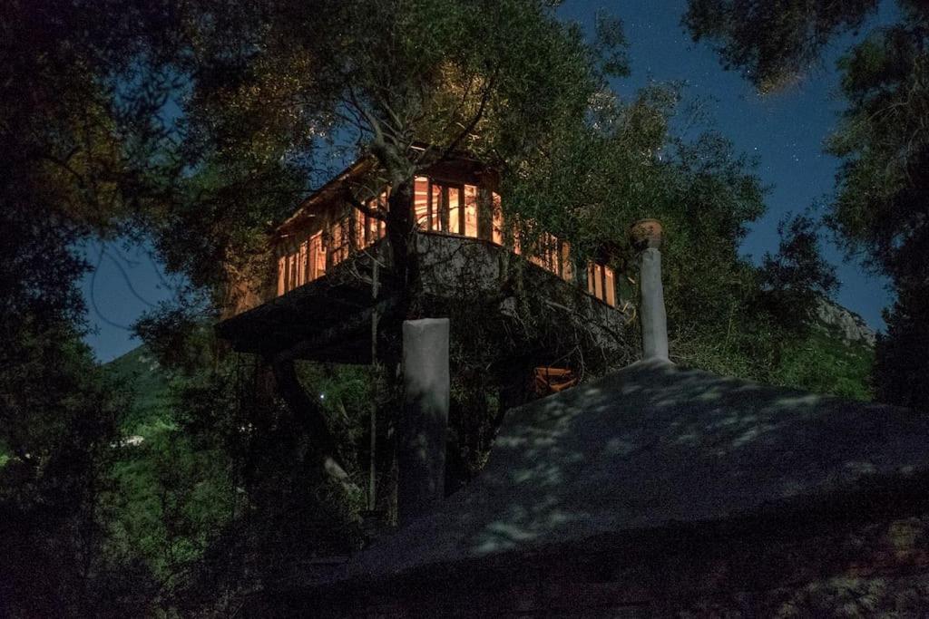 فيلا Margaritis'S Treehouse Paramonas  المظهر الخارجي الصورة