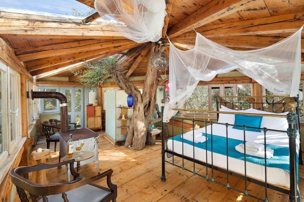 فيلا Margaritis'S Treehouse Paramonas  المظهر الخارجي الصورة